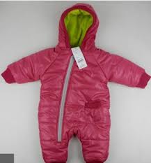 Combinaison hiver en coton bébé fille et bébé garçon