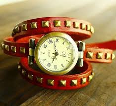 Montre Femme en cuir véritable, JQ