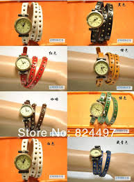 Montre Femme en cuir véritable, JQ