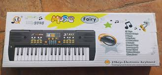 Piano/synthétiseur électronique avec microphone pour enfant